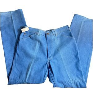 VTG LEVIS 530 With A Skosh More Room Orange Tab 34 x 32 Light Blue Jeans NWT